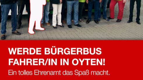 Werde Bürgerbusfahrer/in in Oyten!