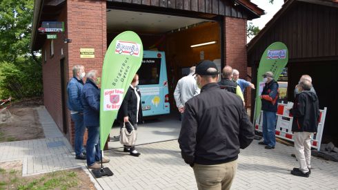 Bürgerbusgarage in Betrieb genommen