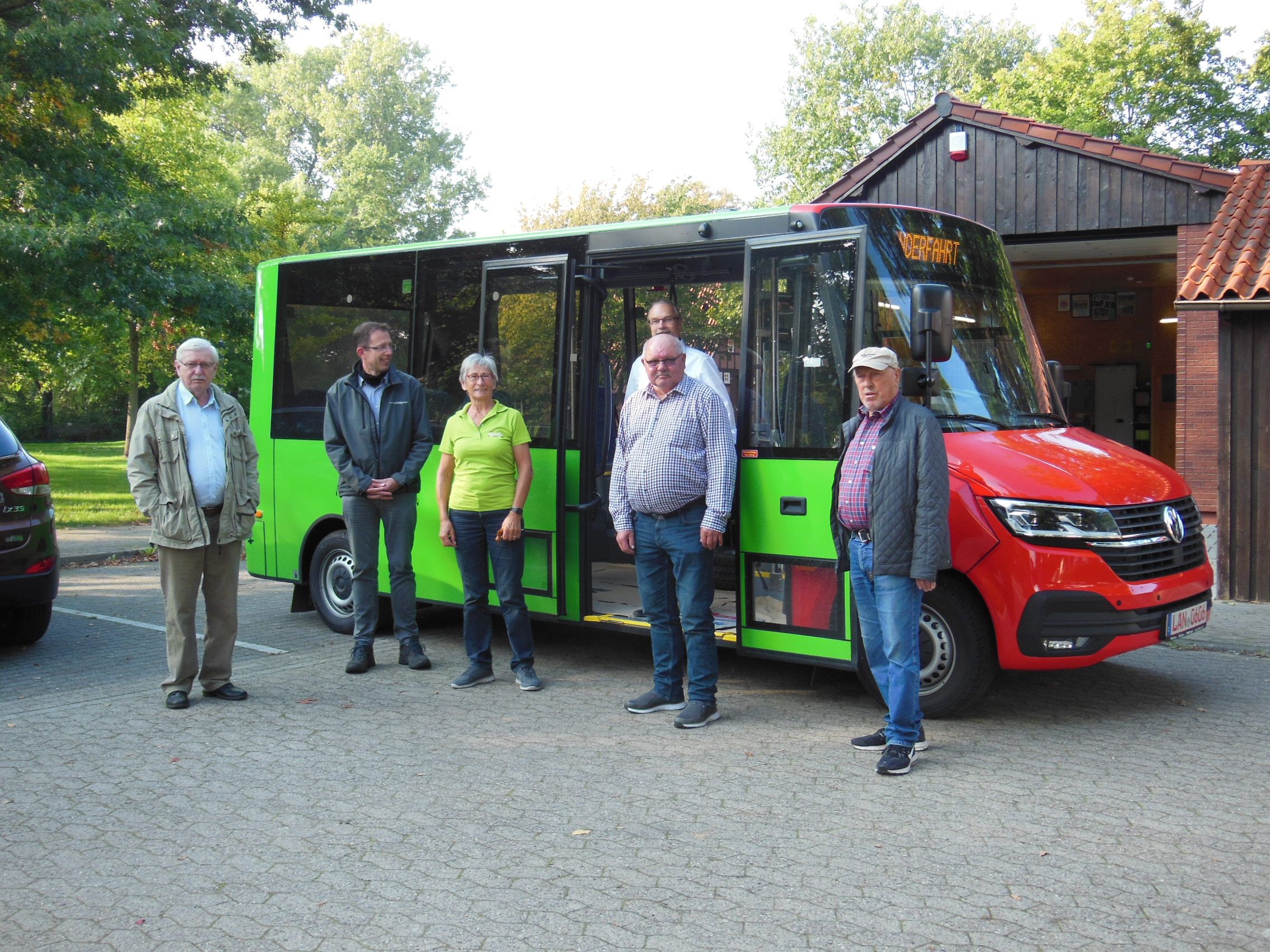 Neuer Bus für den Bürgerbusverein Oyten